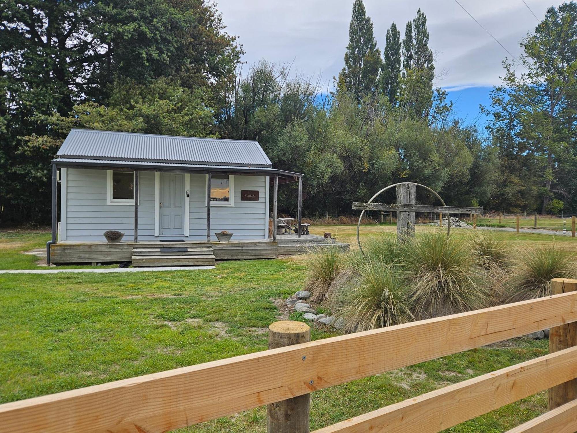 The Cabin, Omahau Downs Twizel Exterior foto
